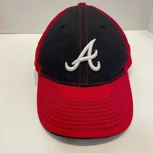 Atlanta Braves MLB New Era Youth Velcro Adjustable Backstrap hat